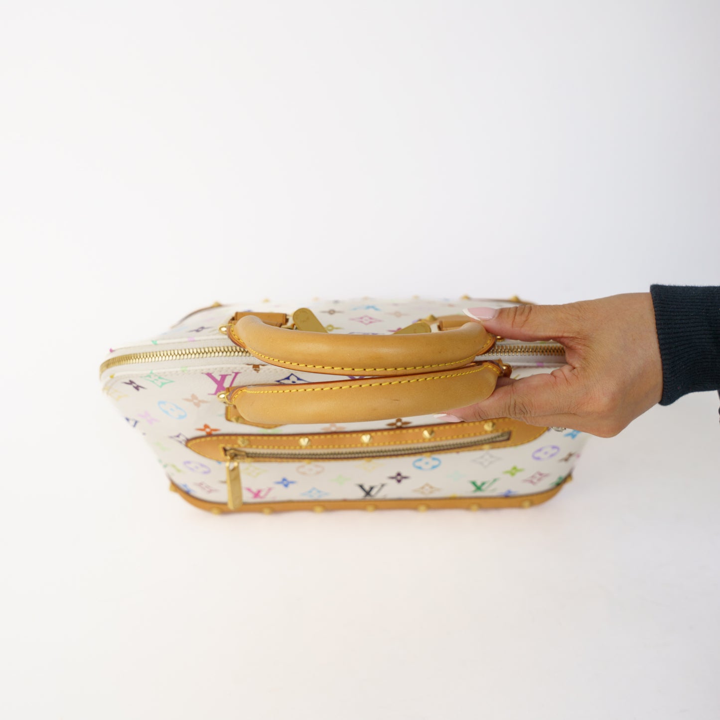 Louis Vuitton Murakami White Multicolore Alma PM 050526B01