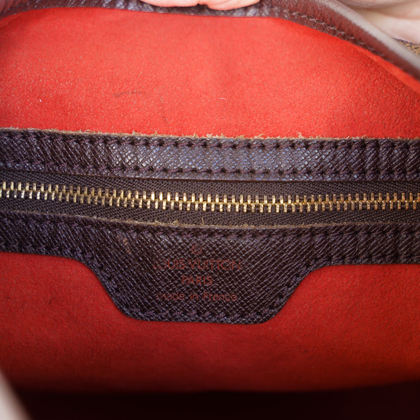 Louis Vuitton Bucket PM Bag in Damier Ebene 050526A12