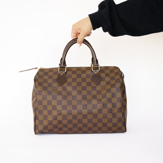 Louis Vuitton Speedy 30 Damier Ebene SP1007 050526B07