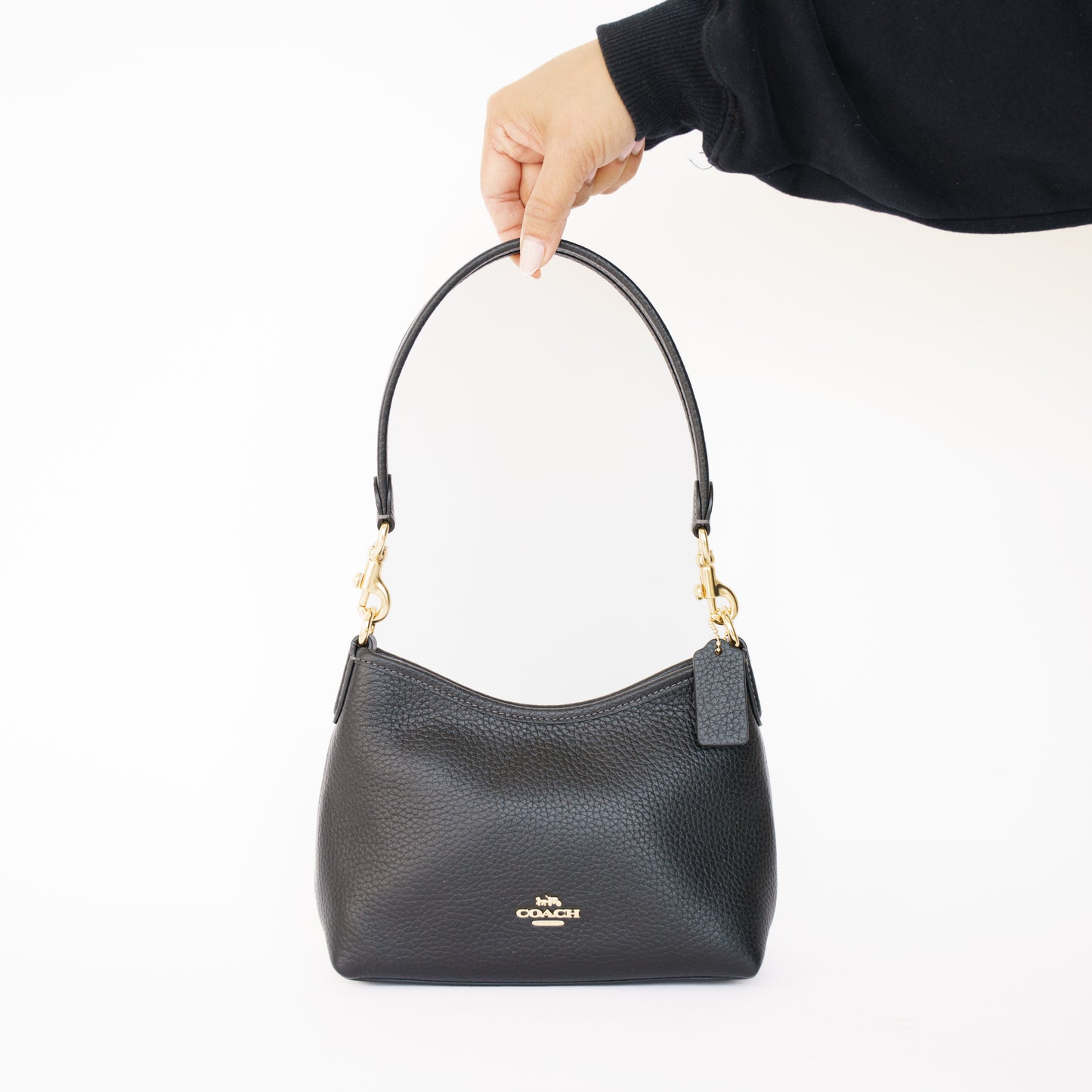 Coach Laurel Small Shoulder Bag Black 050526X13