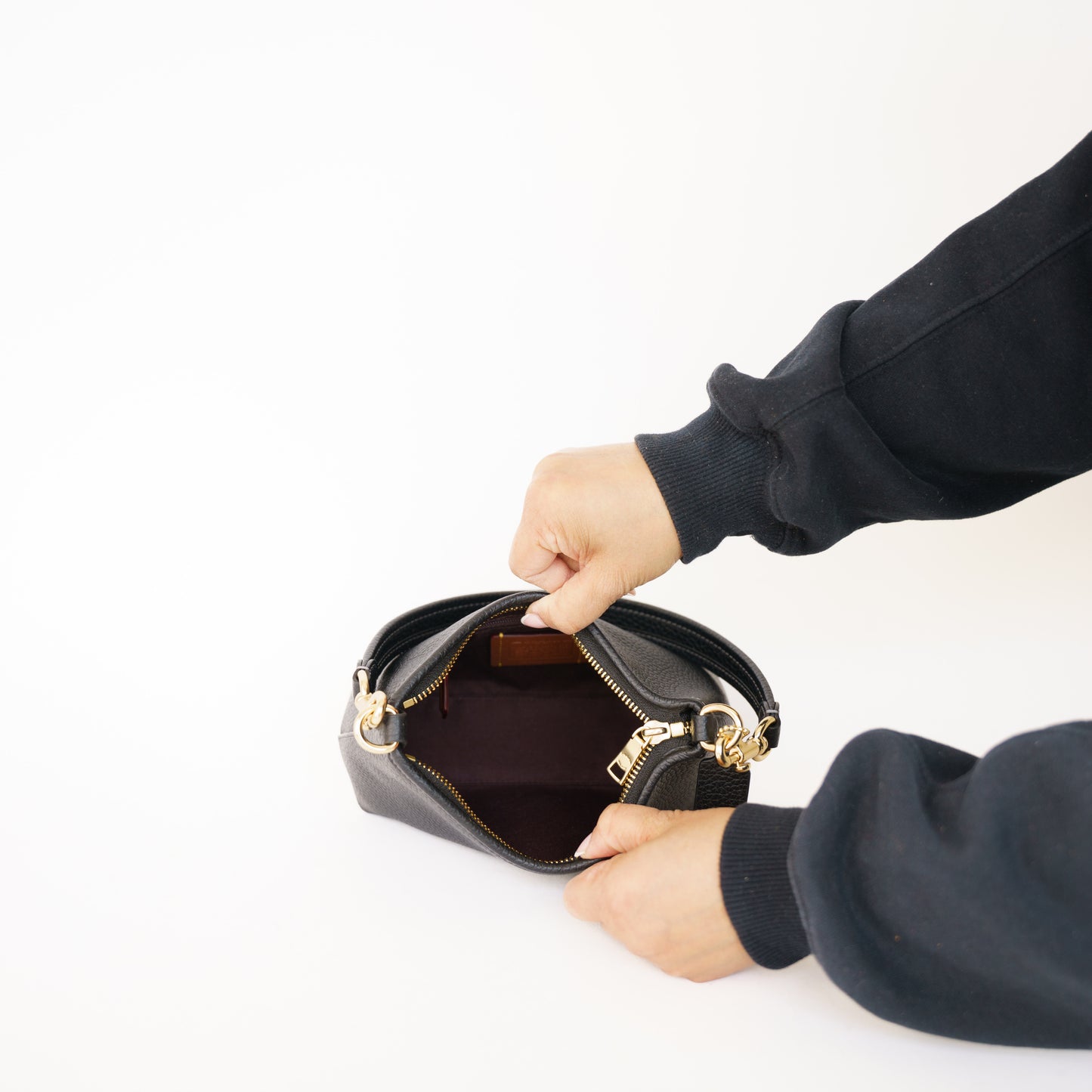 Coach Laurel Small Shoulder Bag Black 050526X13