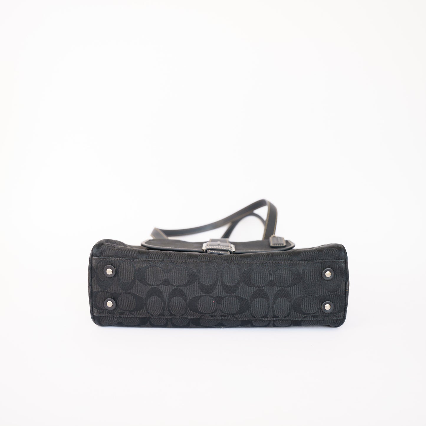 Coach Black Canvas Shoulder Bag 050526Z19