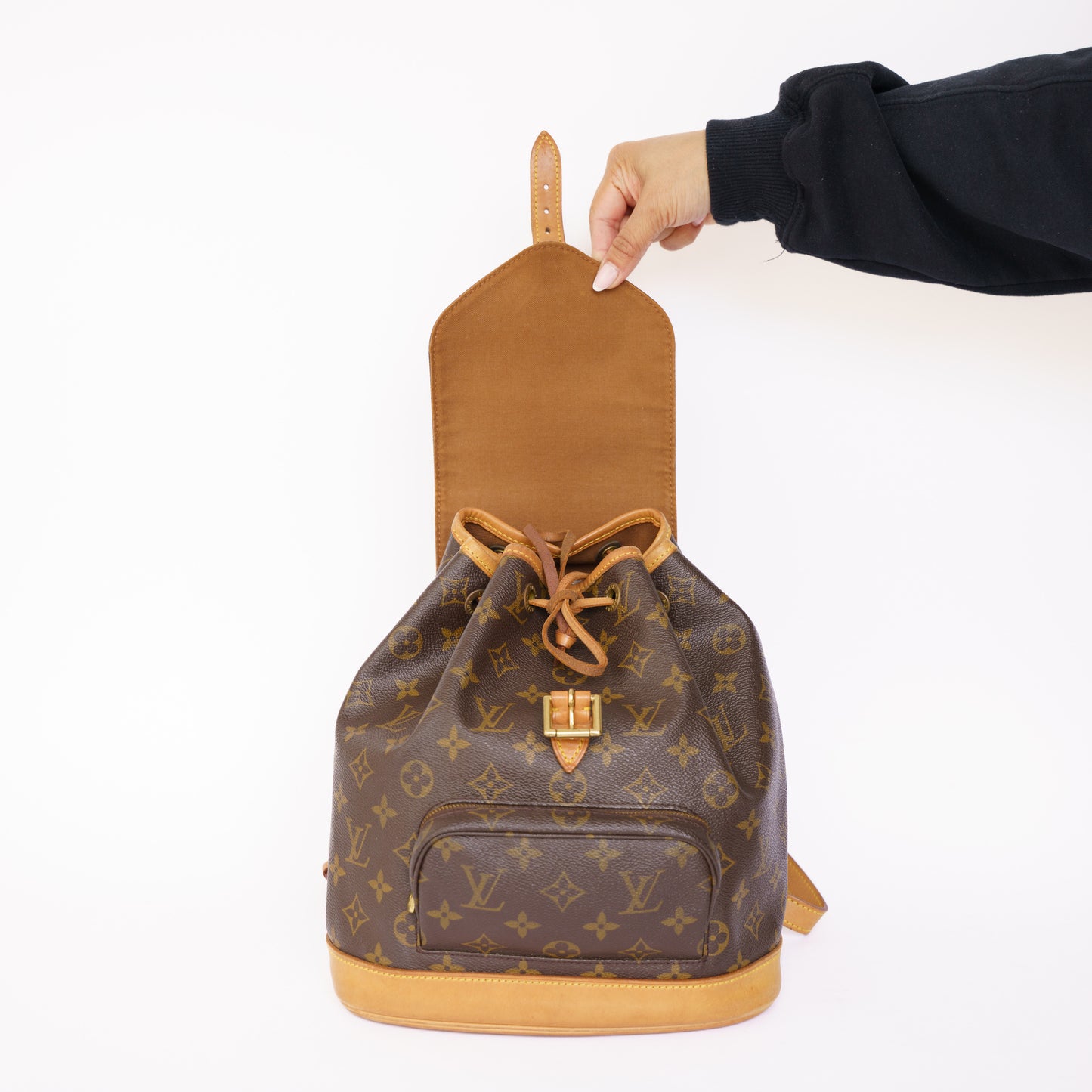 Louis Vuitton Monogram Montsouris MM Backpack SP0918 050526Z16