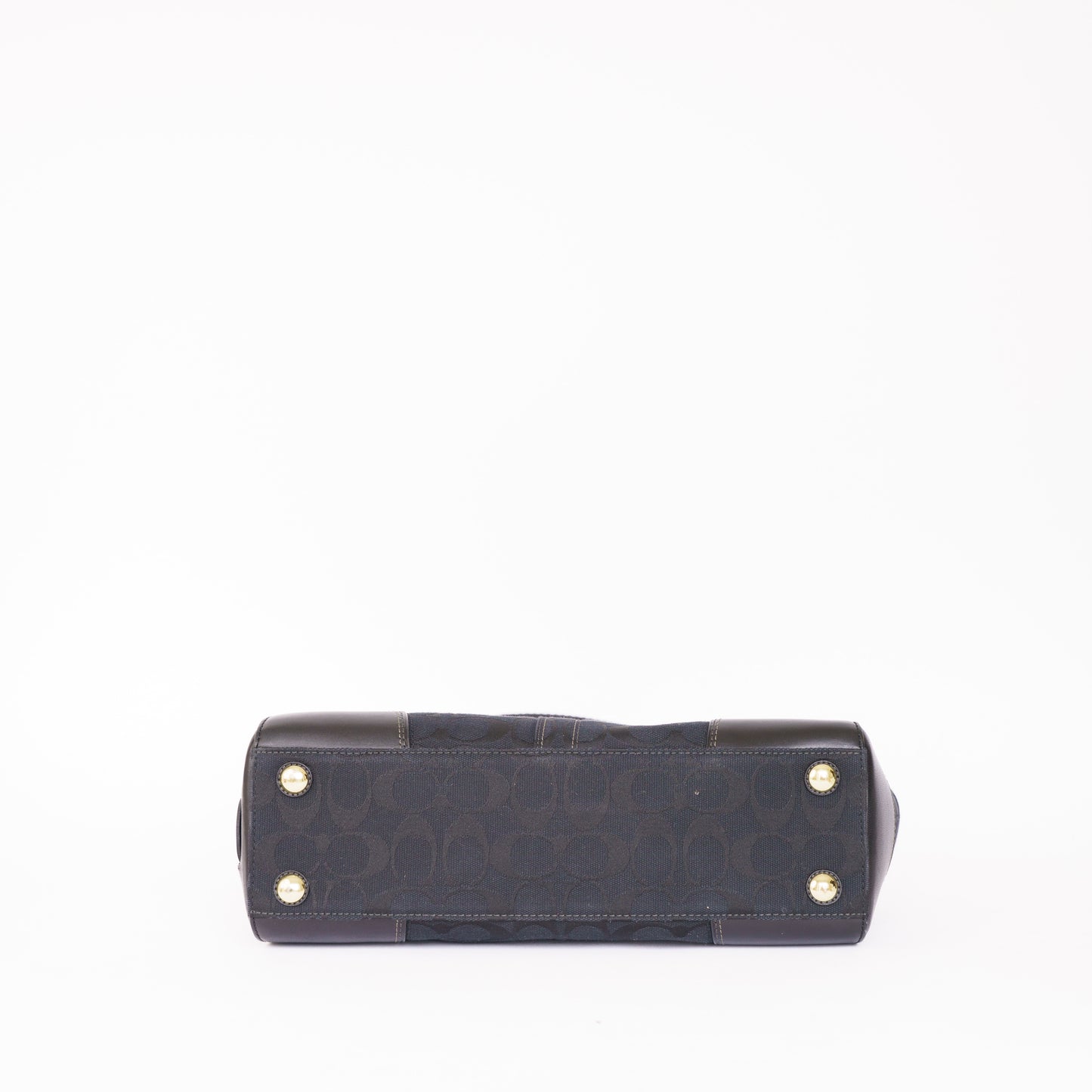 Coach Black Canvas Shoulder Bag 050526Z06