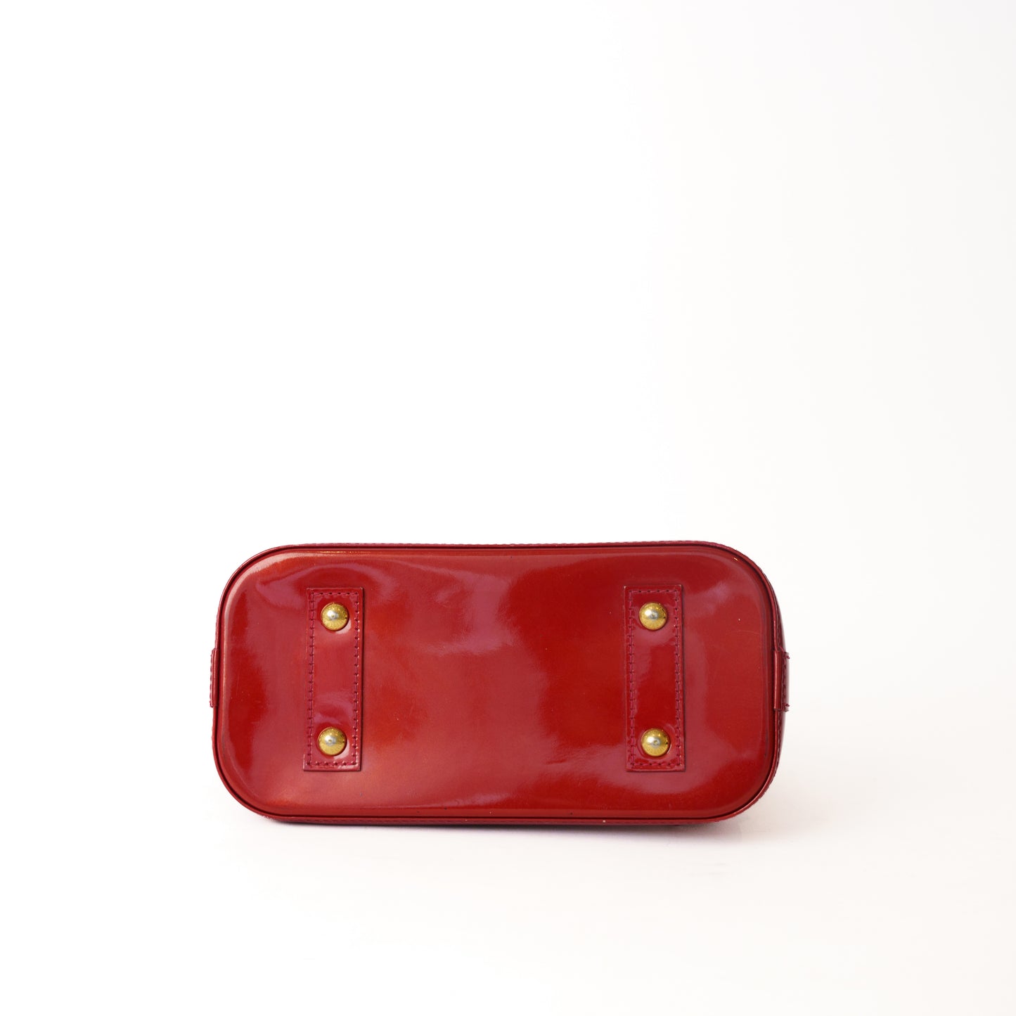 Louis Vuitton Alma BB in Cherry Red Vernis MI1193 060226B04