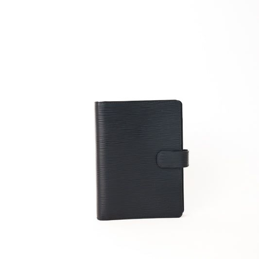 Louis Vuitton Agenda MM in Black Epi Leather 050226A178