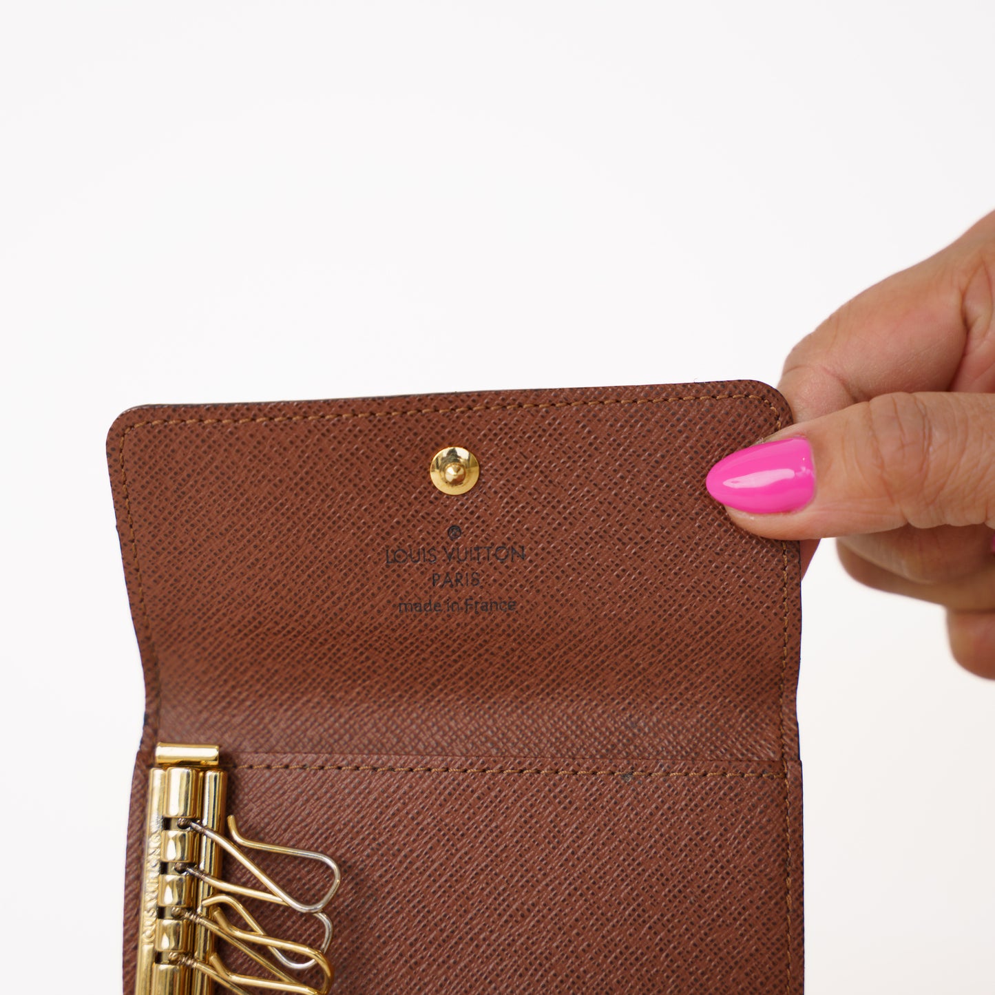 Louis Vuitton 4 Key Holder in Monogram 050226A221