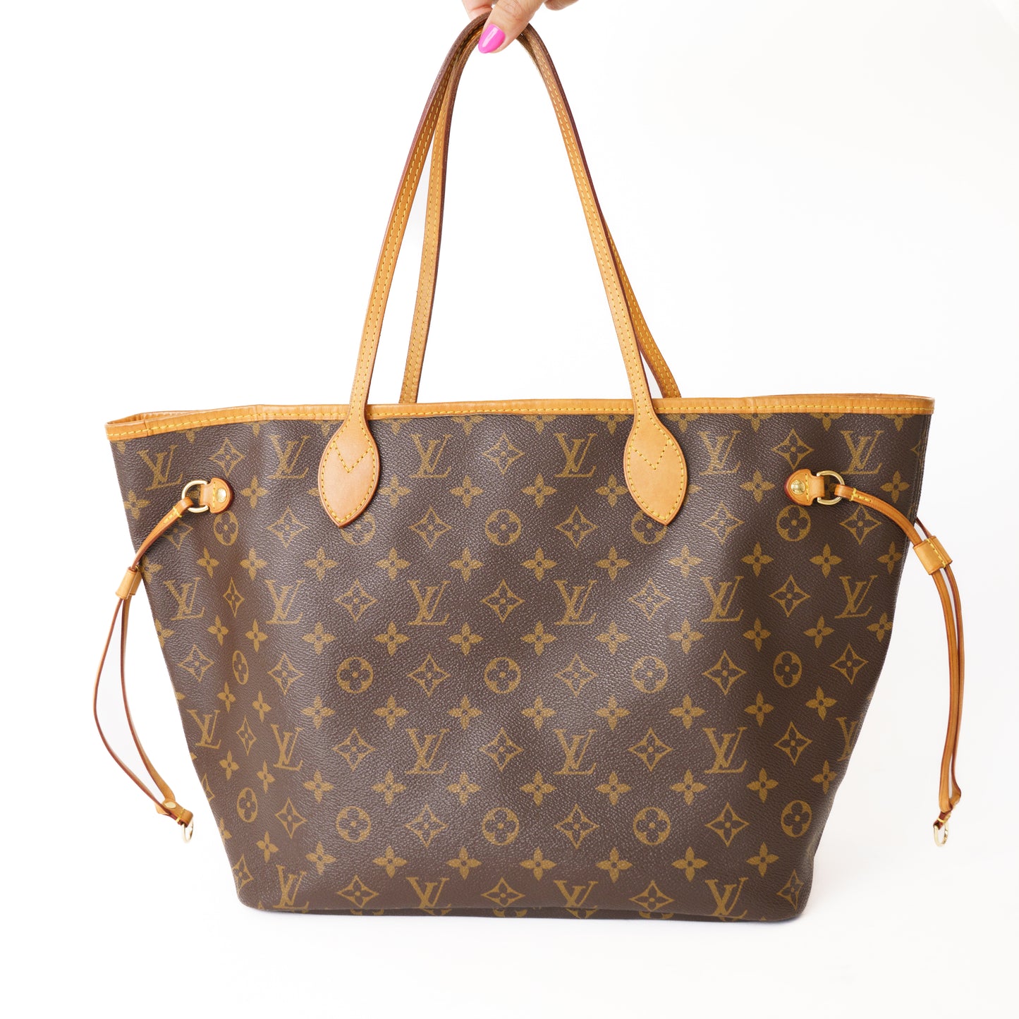Louis Vuitton Neverfull MM in Fuschia Interior 050226B88