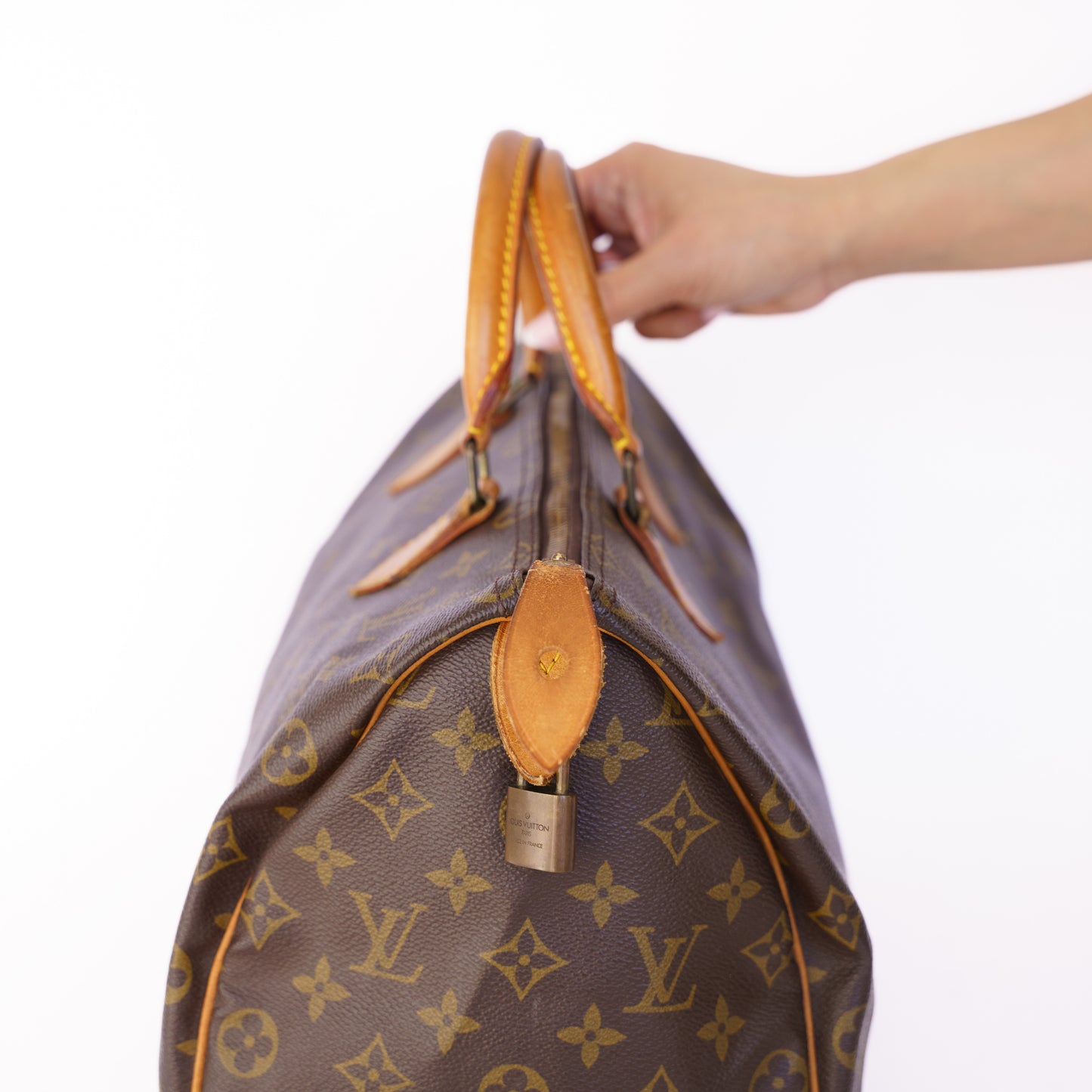 Louis Vuitton Speedy 35 in Monogram MB0930 050326B23