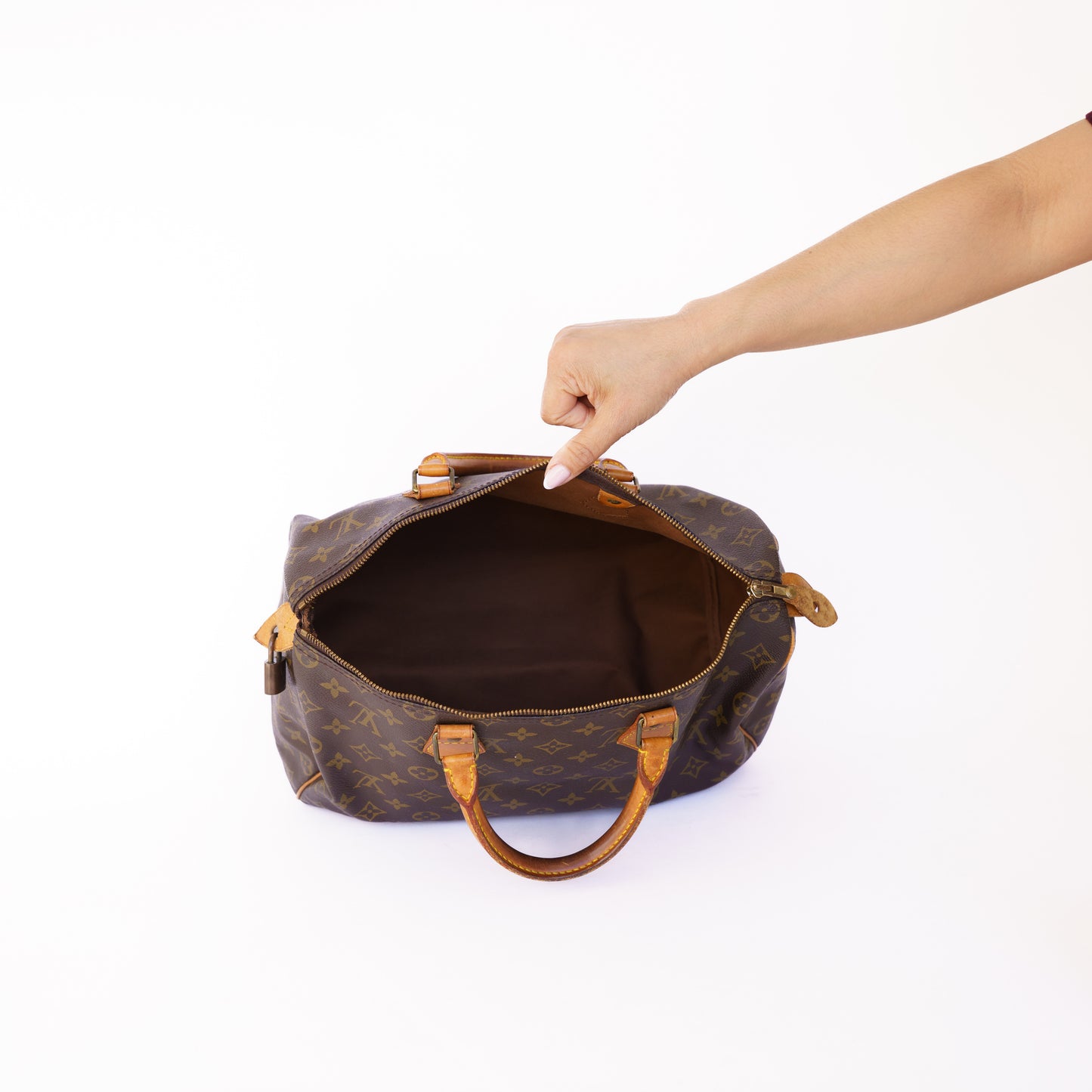 Louis Vuitton Speedy 35 in Monogram MB0930 050326B23