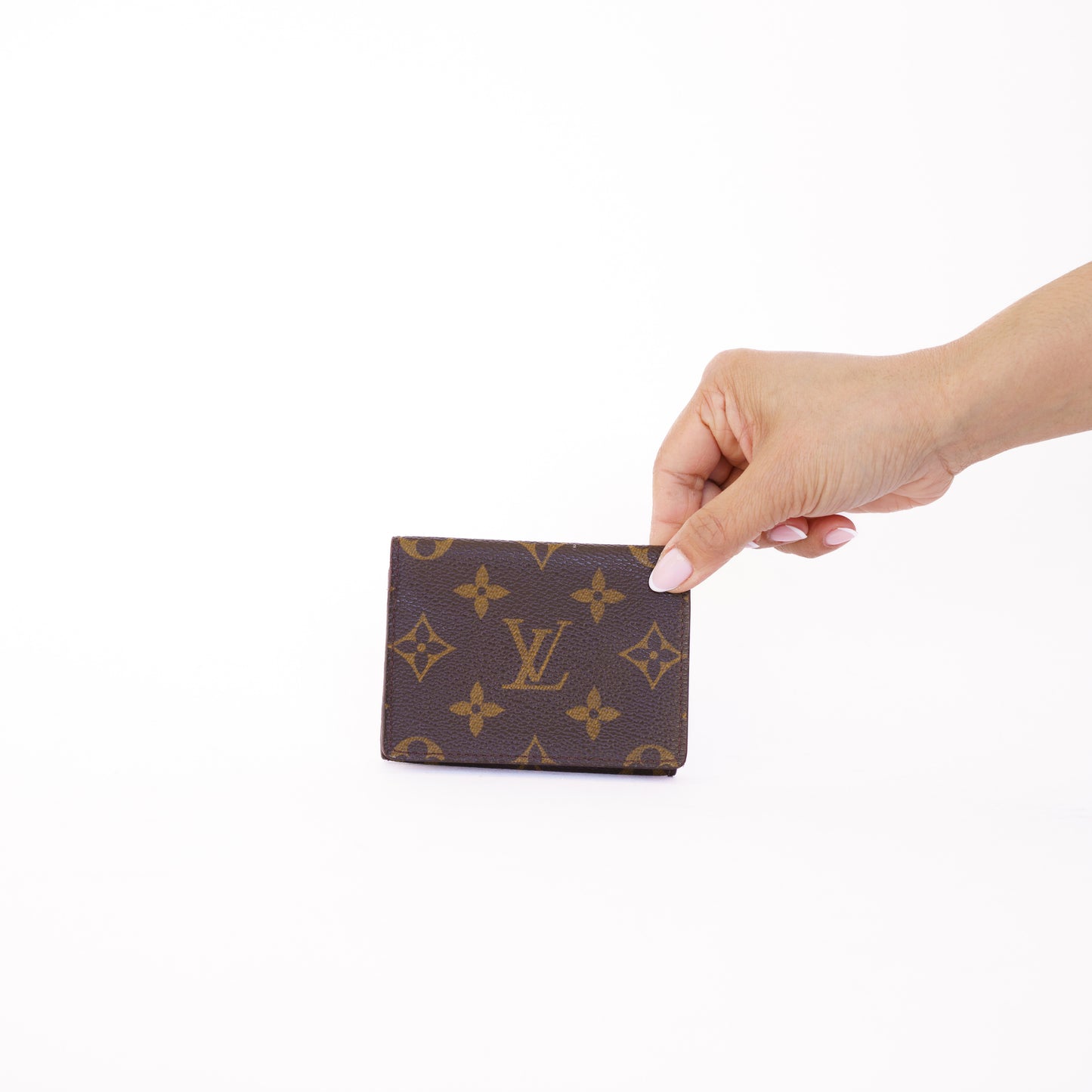 Louis Vuitton Business Card Holder in Monogram 050326N17
