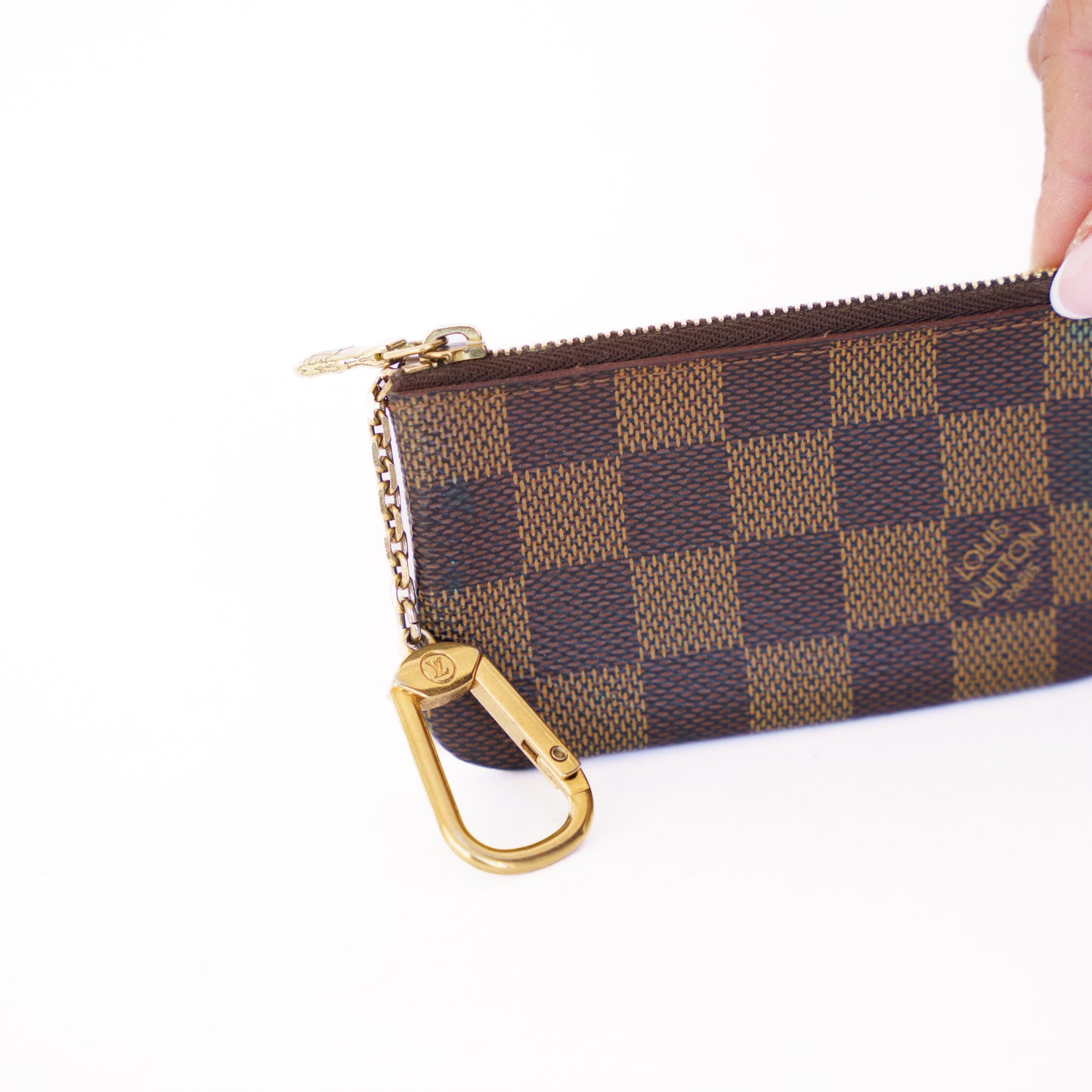 Louis Vuitton Key Cles in Damier Ebene 050326N13
