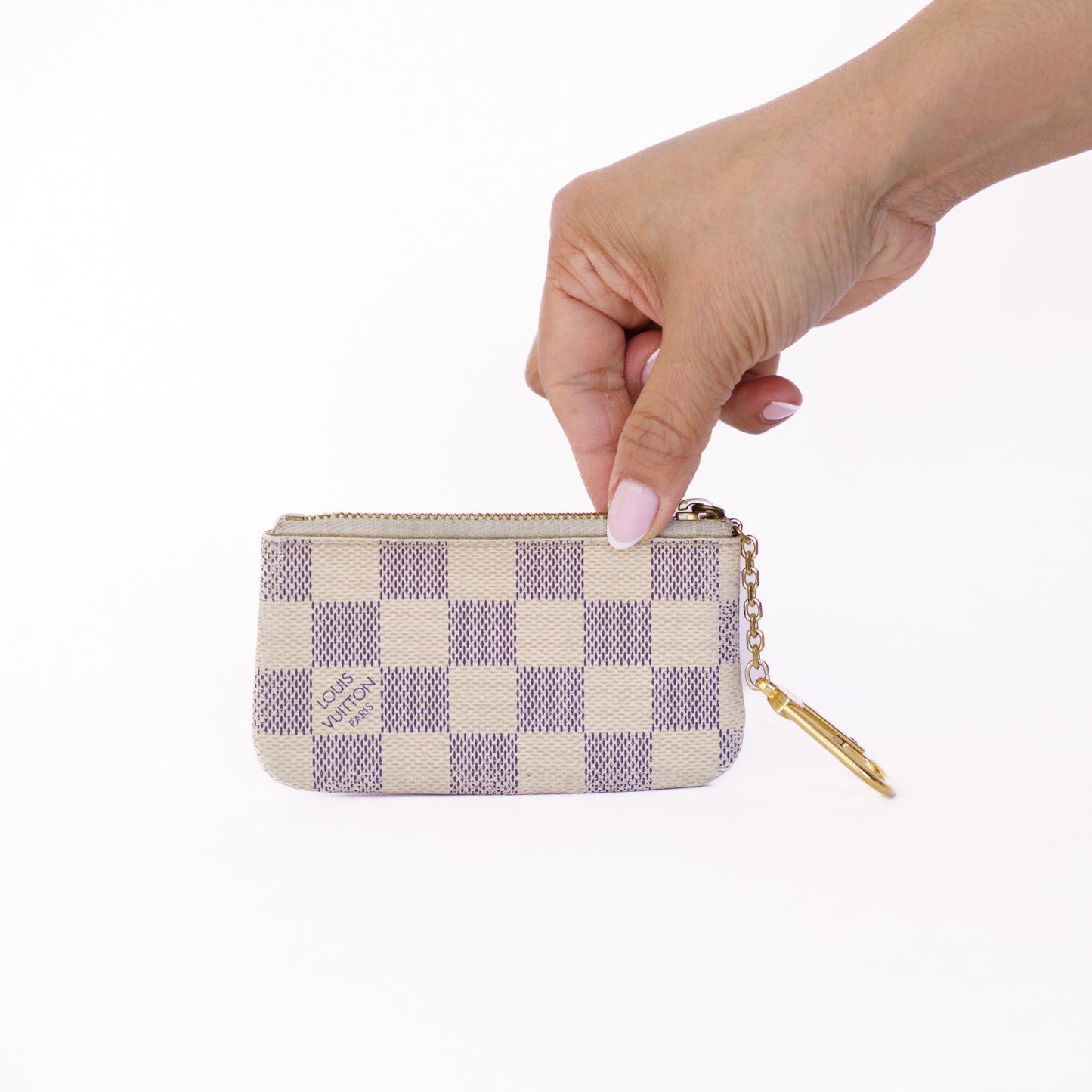 Louis Vuitton Key Cles in Damier Azur 050326N11