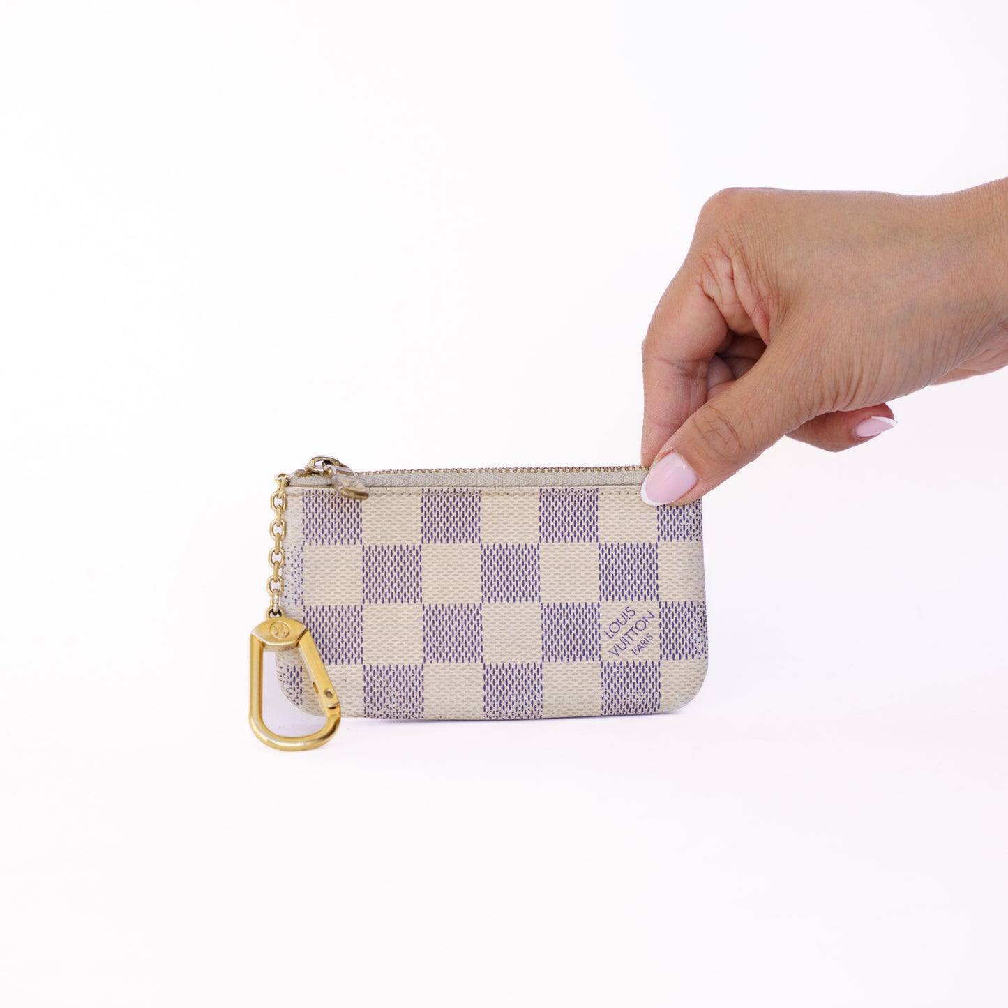 Louis Vuitton Key Cles in Damier Azur 050326N11