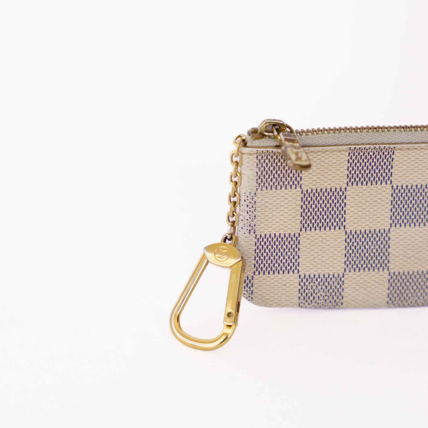 Louis Vuitton Key Cles in Damier Azur 050326N11