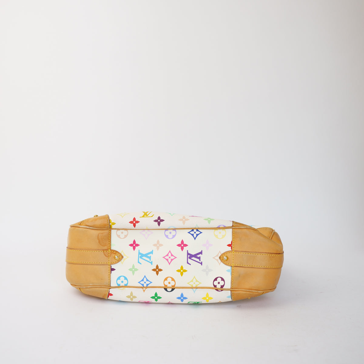 Louis Vuitton  Greta Hobo Bag in White Multicolor Monogram 061026A10