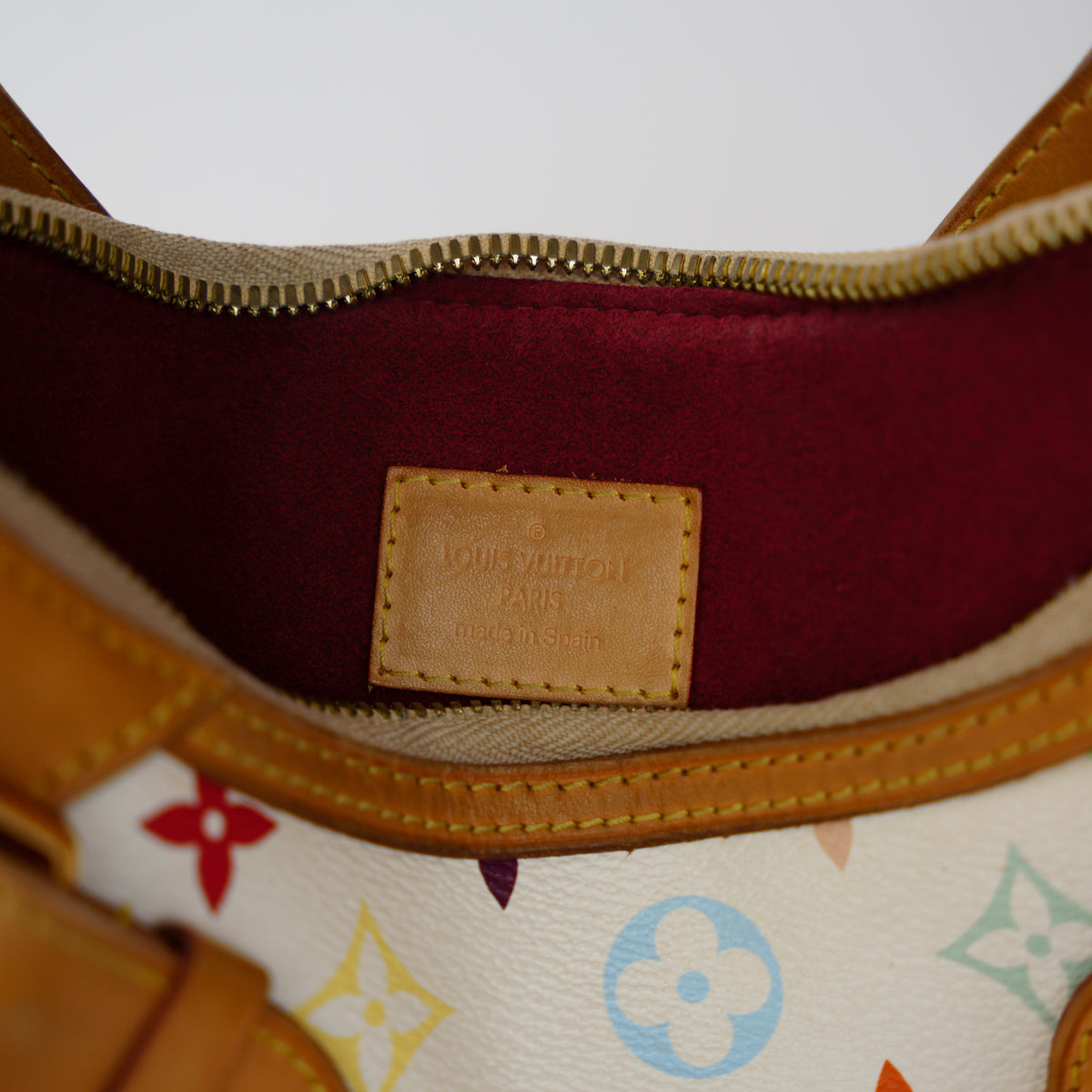 Louis Vuitton  Greta Hobo Bag in White Multicolor Monogram 061026A10