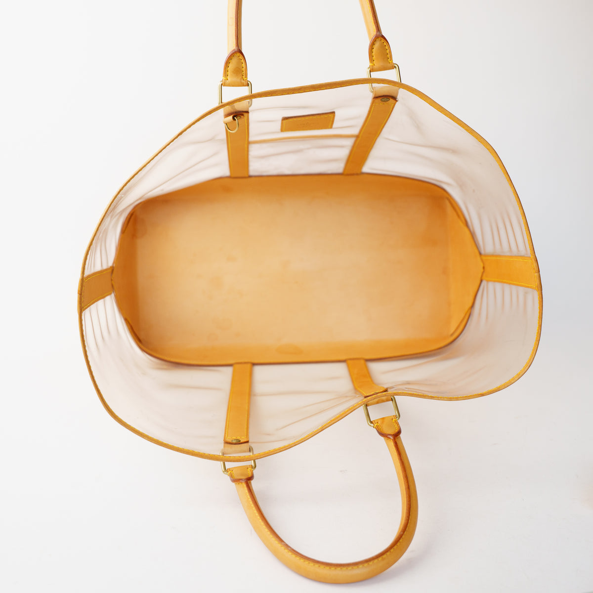 RARE Louis Vuitton x Isaac Mizrahi Transparent Vinyl Centenaire Tote 061026A01