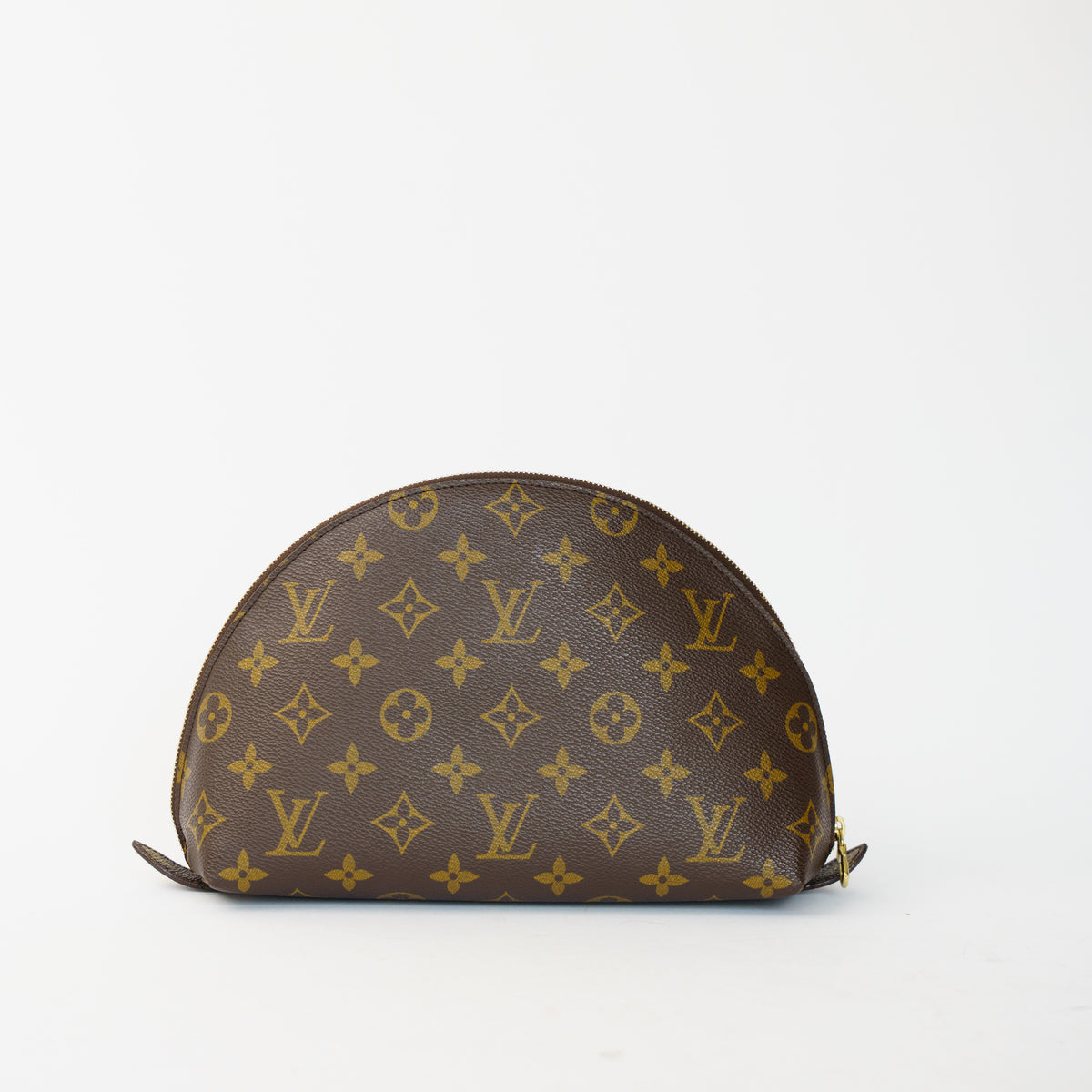 RARE Louis Vuitton 2002 Trousse Demi Ronde Cosmetic Pouch 061026A13