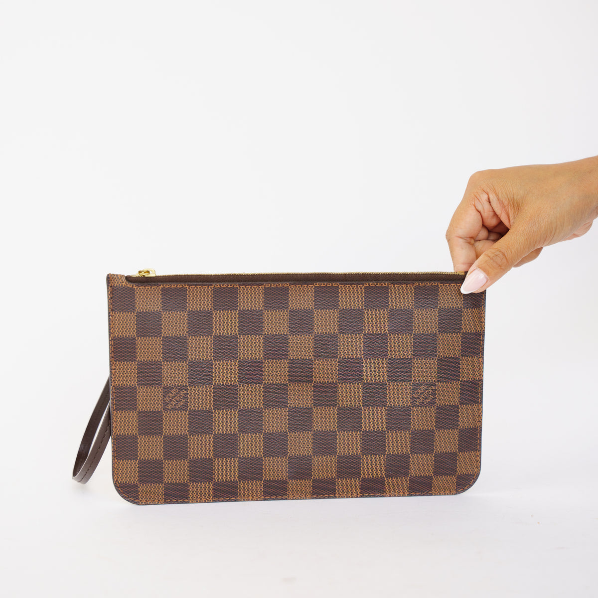 Louis Vuitton Neverfull Pouch in Red Interior 061026A21
