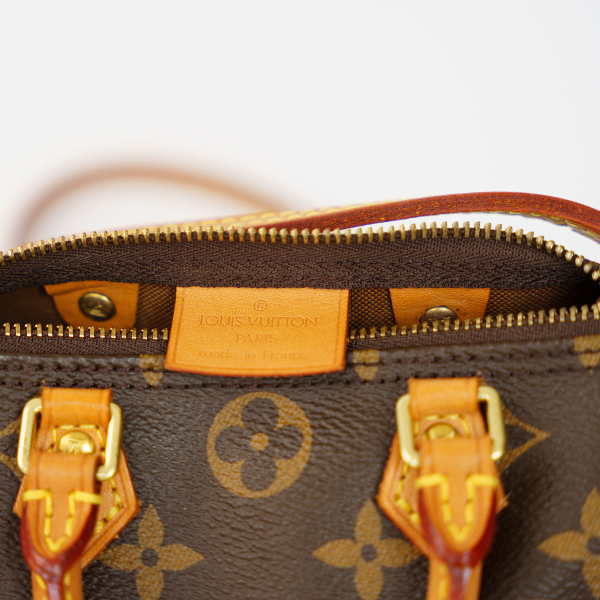 Louis Vuitton Nano Speedy in Monogram Canvas 061026P13