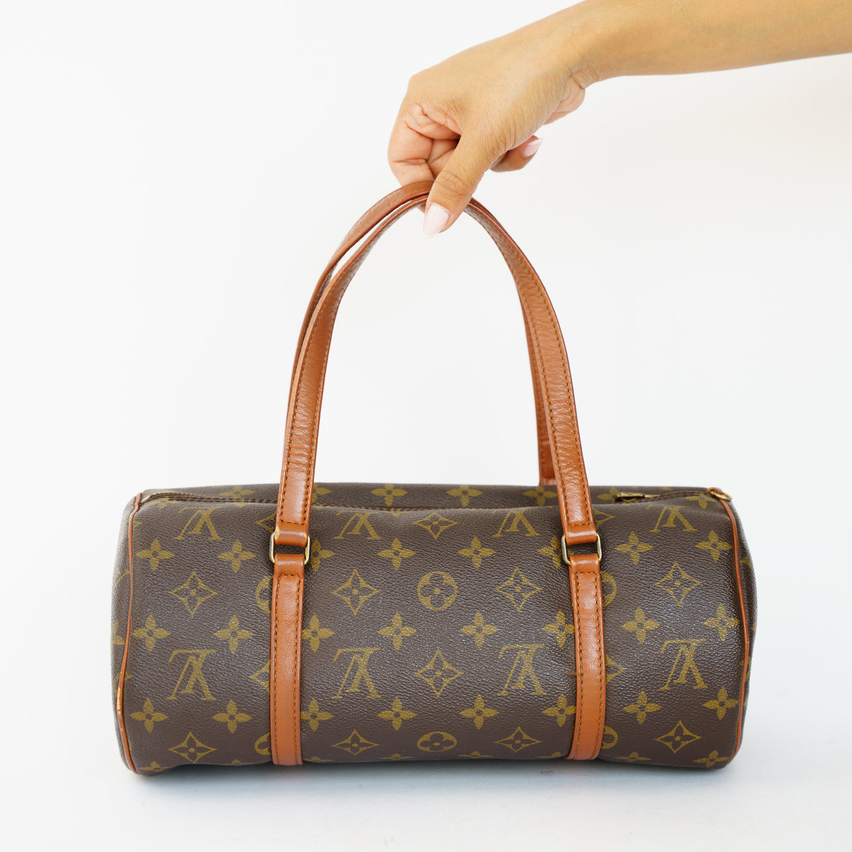 Louis Vuitton 1988 Papillon 30 in Monogram with Treated Leather 061026P11