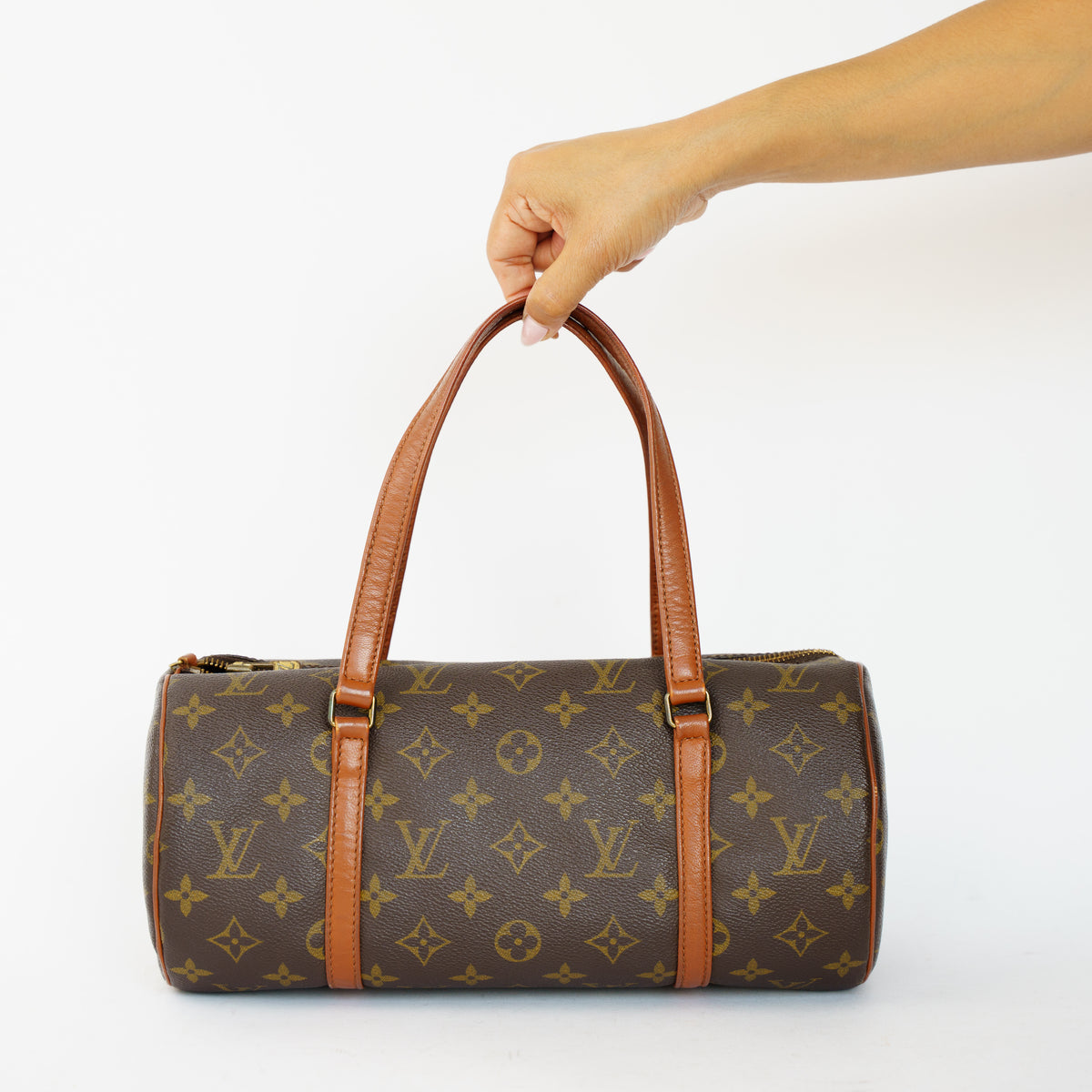 Louis Vuitton 1988 Papillon 30 in Monogram with Treated Leather 061026P11