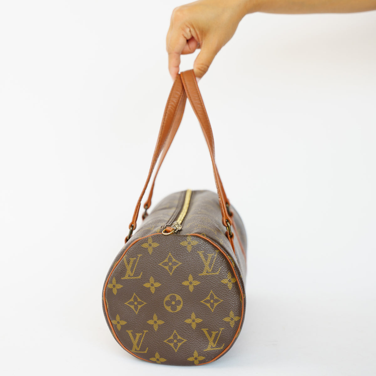 Louis Vuitton 1988 Papillon 30 in Monogram with Treated Leather 061026P11