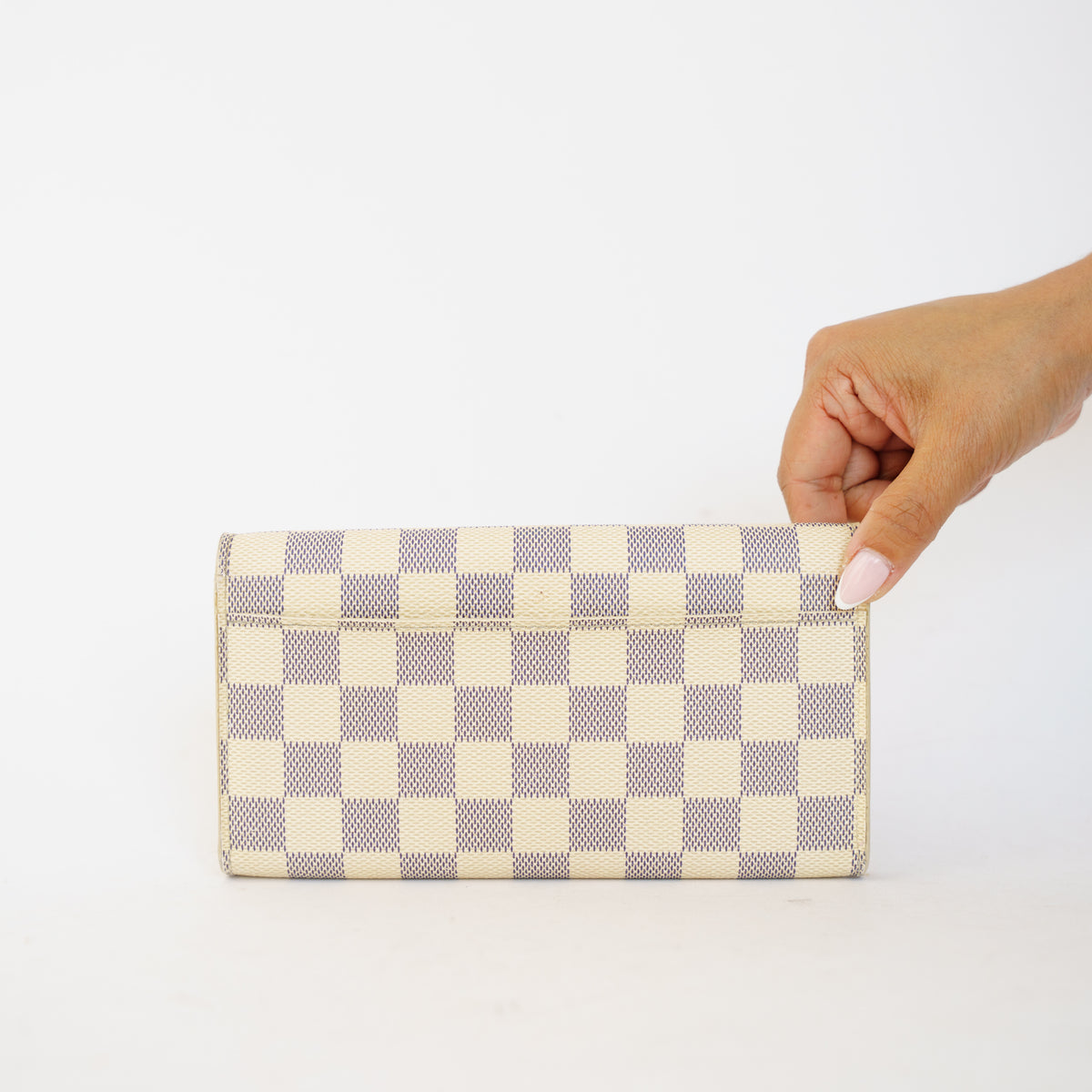 Louis Vuitton Sarah Wallet in Damier Azure 061026P01