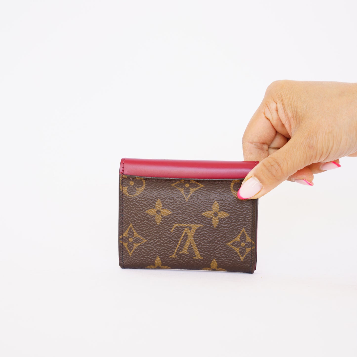 Louis Vuitton Zoe Wallet in Monogram Fuschia 090426B09