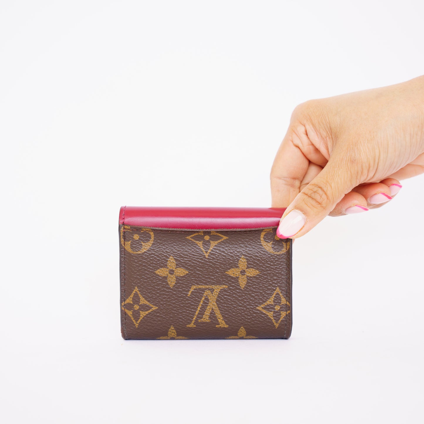 Louis Vuitton Zoe Wallet Fuschia in Monogram 090426B12