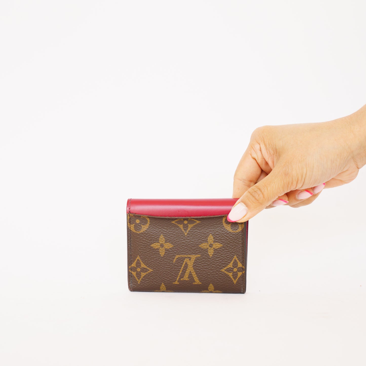 Louis Vuitton Zoe Wallet Fuschia in Monogram Y.O. initials 090426B15