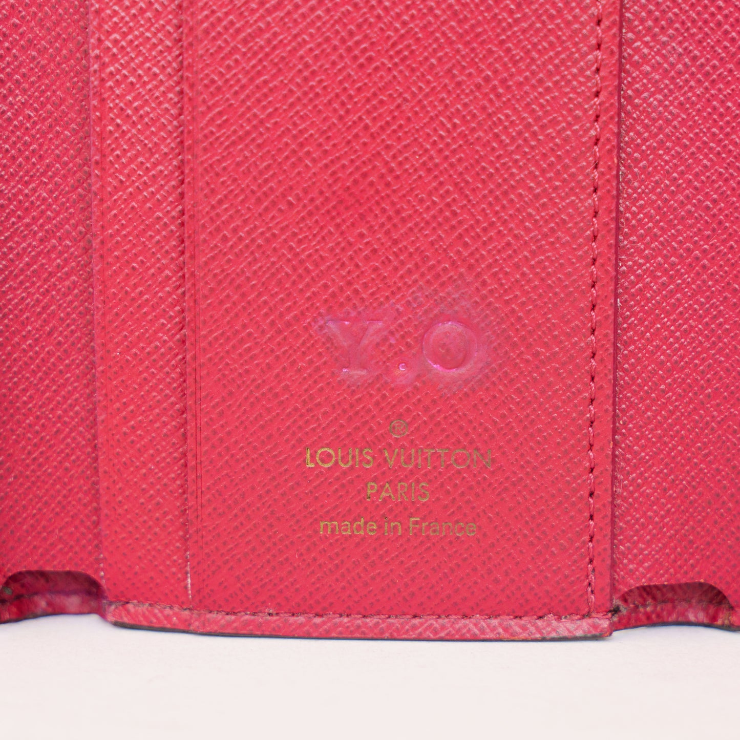 Louis Vuitton Zoe Wallet Fuschia in Monogram Y.O. initials 090426B15