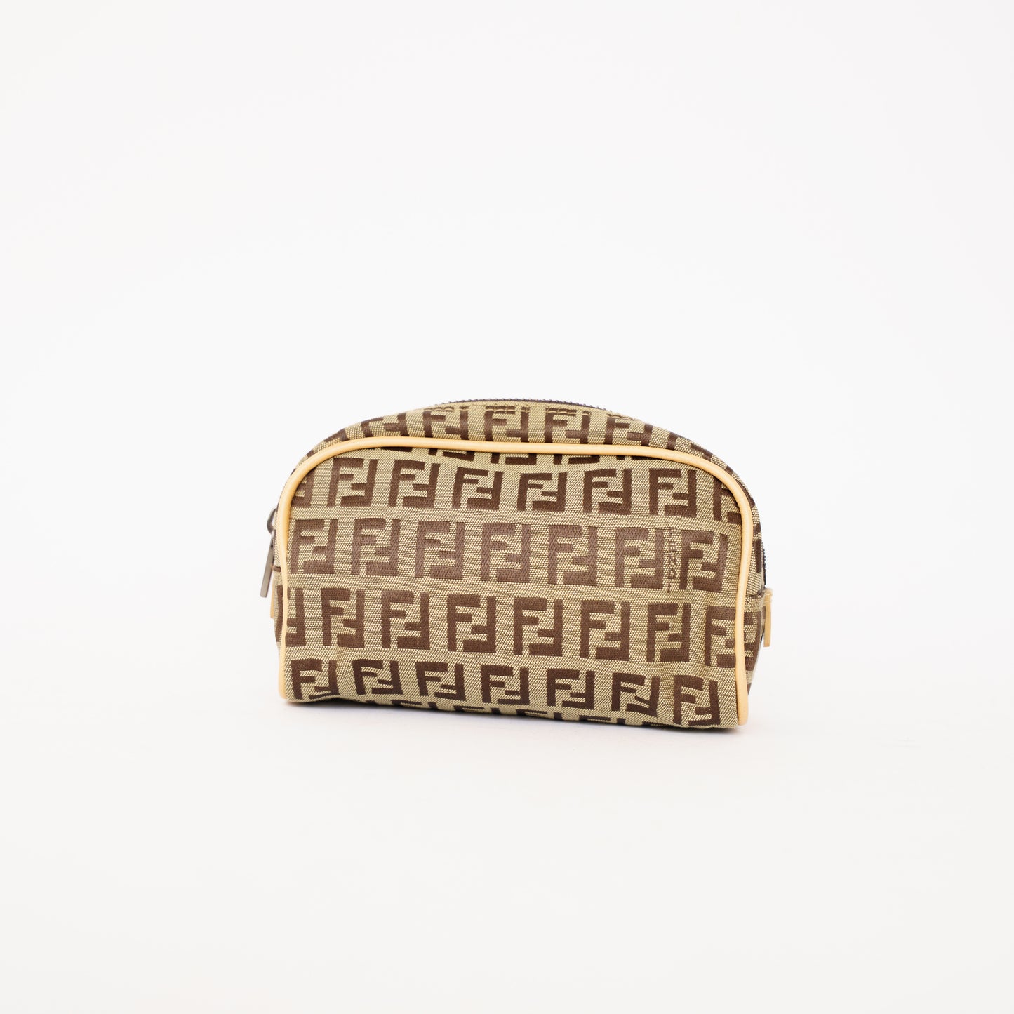 Fendi Cosmetic Pouch Beige 090426B17