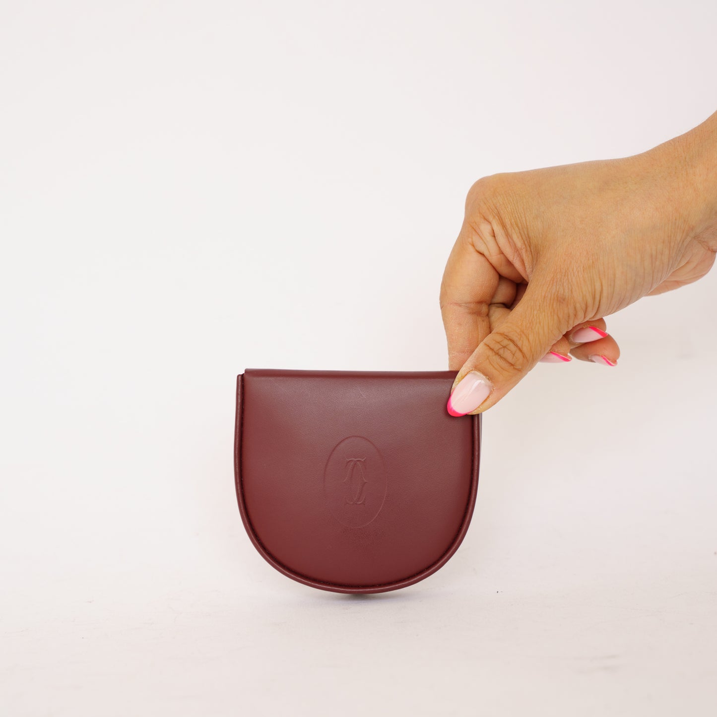 Cartier Coin Purse in Burgundy Must de Cartier 090426B30