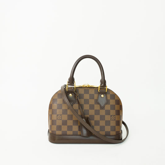 Louis Vuitton 2020 Alma BB in Damier Ebene 090626G04