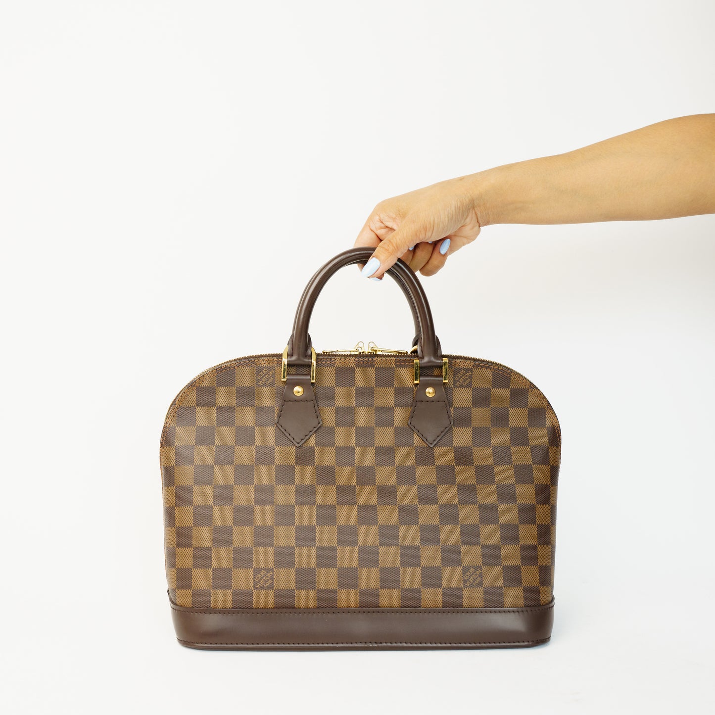 Louis Vuitton Alma PM in Damier Ebene 090626S05