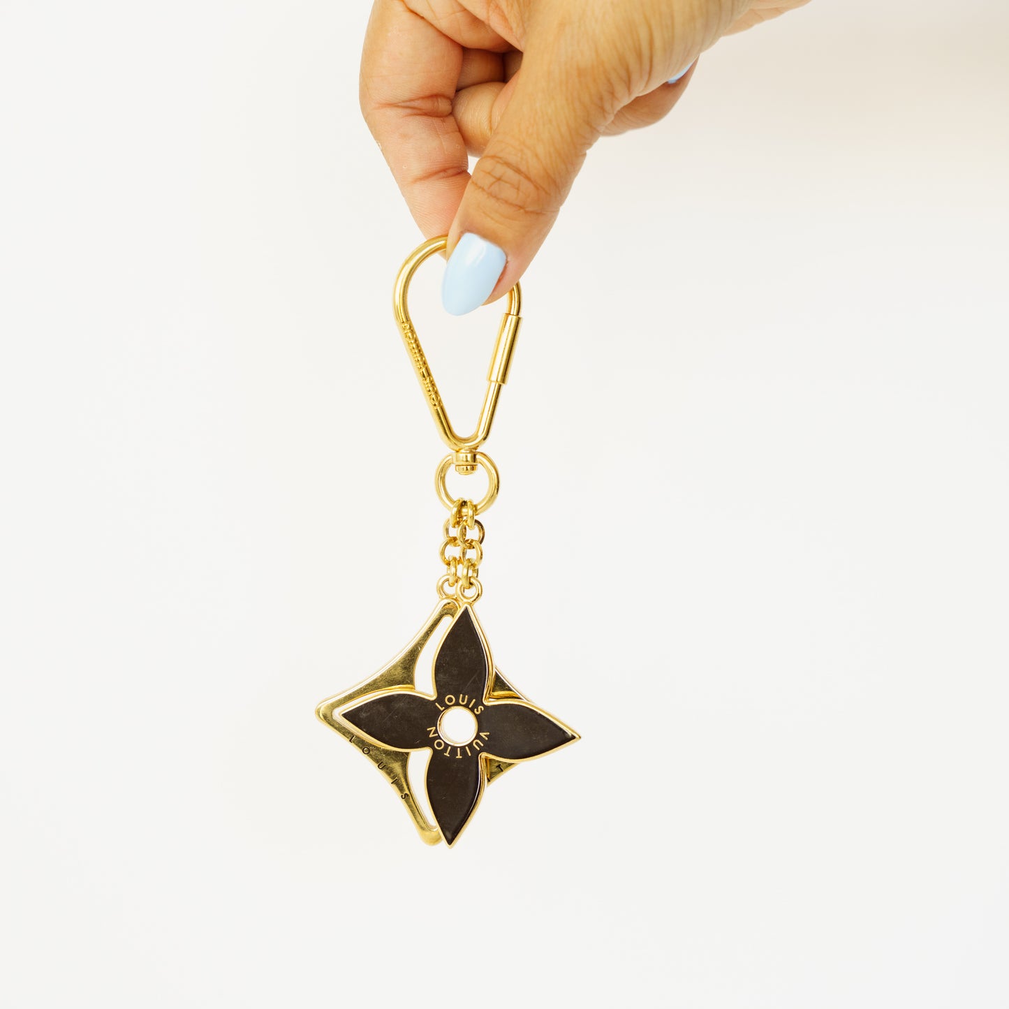 Louis Vuitton Brown and Gold Puzzle Bag Charm CX0142 090626T04