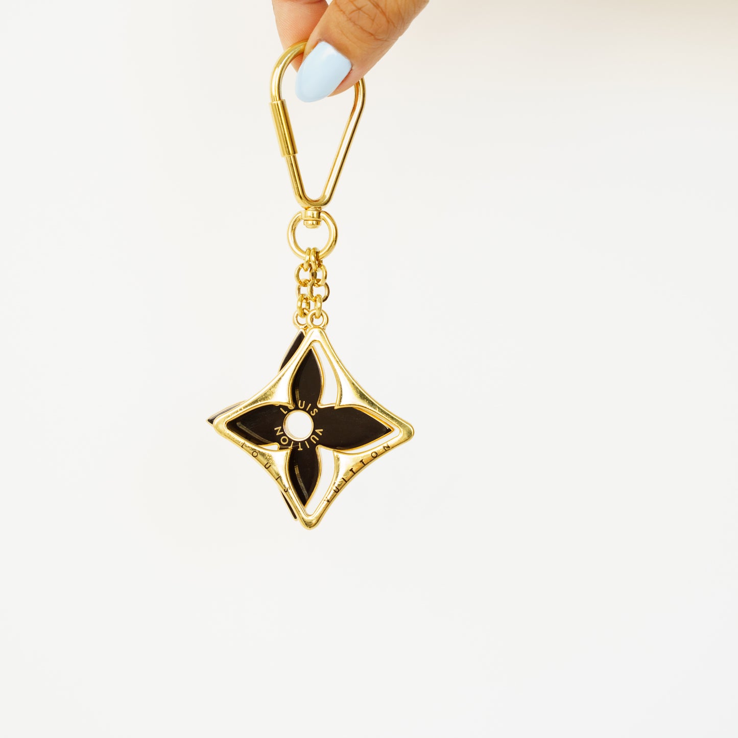 Louis Vuitton Brown and Gold Puzzle Bag Charm CX0142 090626T04