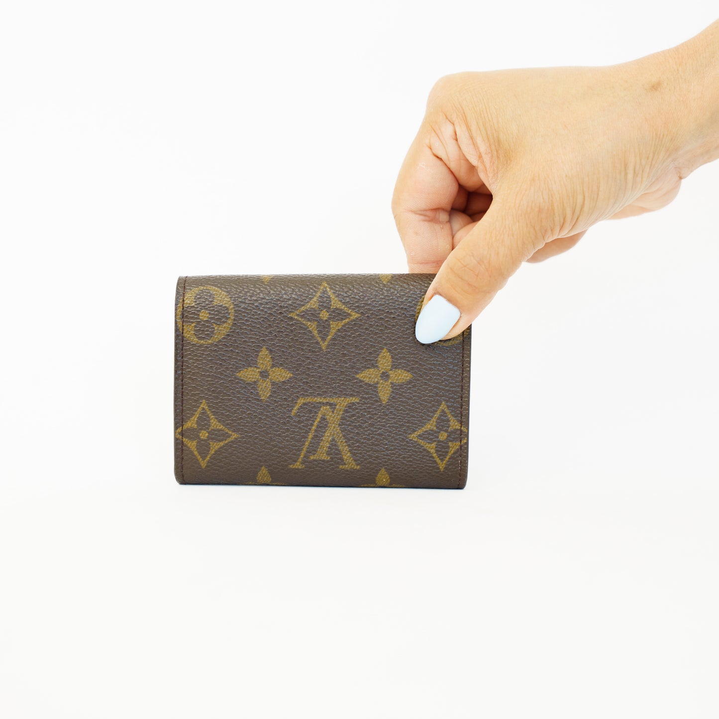 Louis Vuitton Porte Monnaie Plats Coin Purse Wallet in Monogram 090626S23