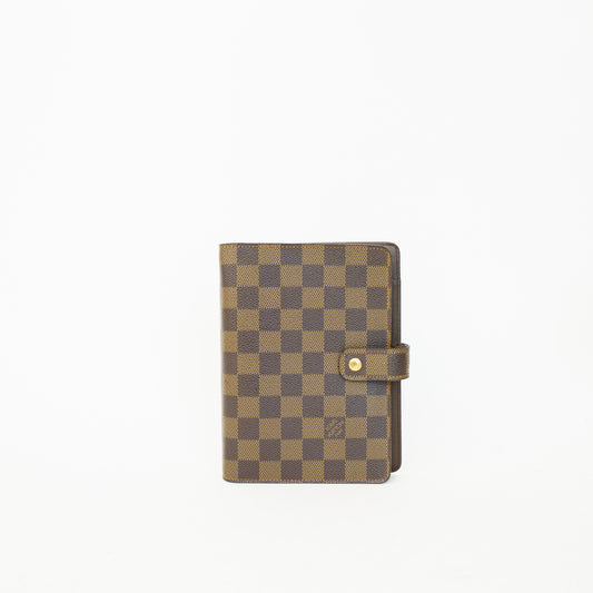 Louis Vuitton Agenda MM in Damier Ebene 090626A06