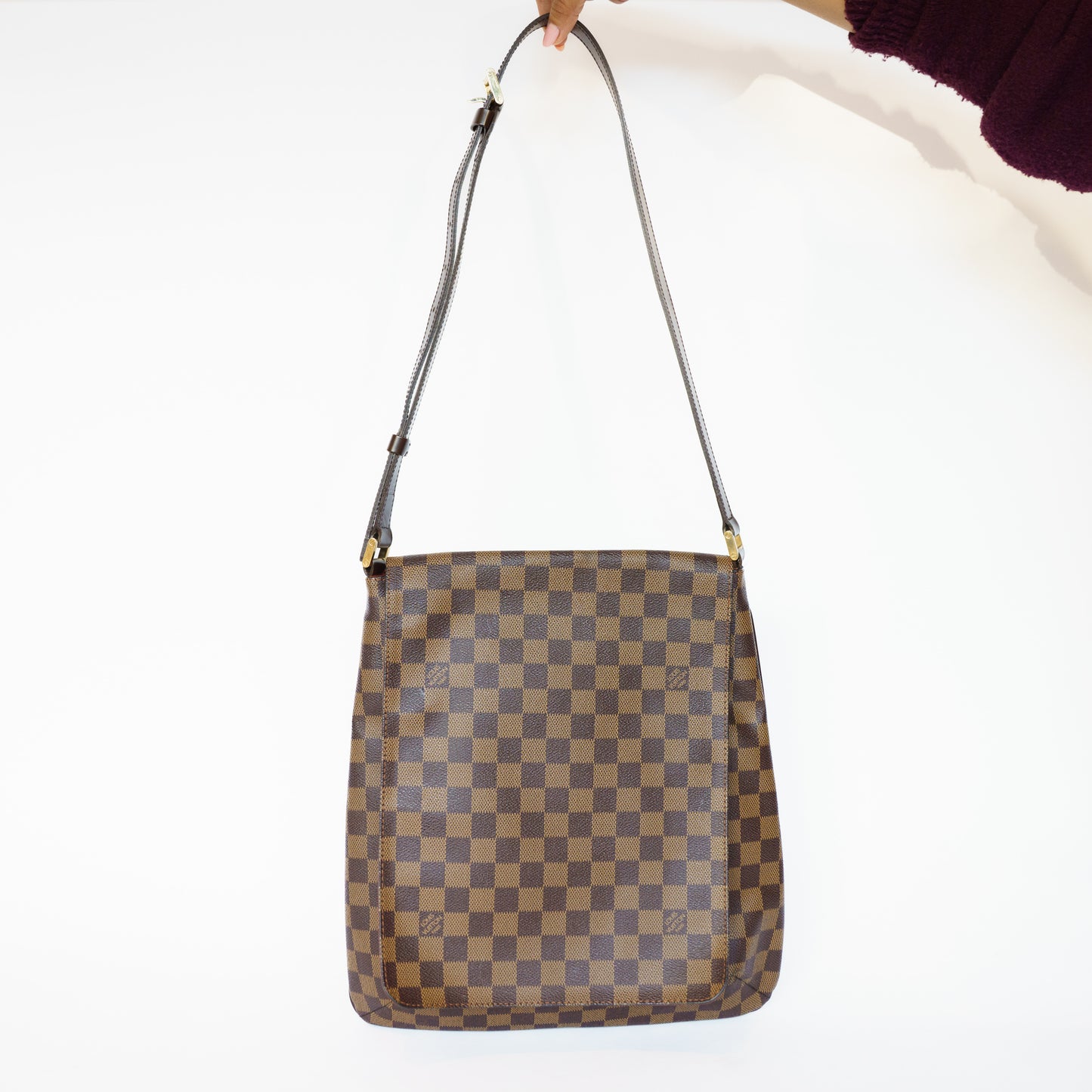 Louis Vuitton Musette GM Salsa in Damier Ebene 111225B13
