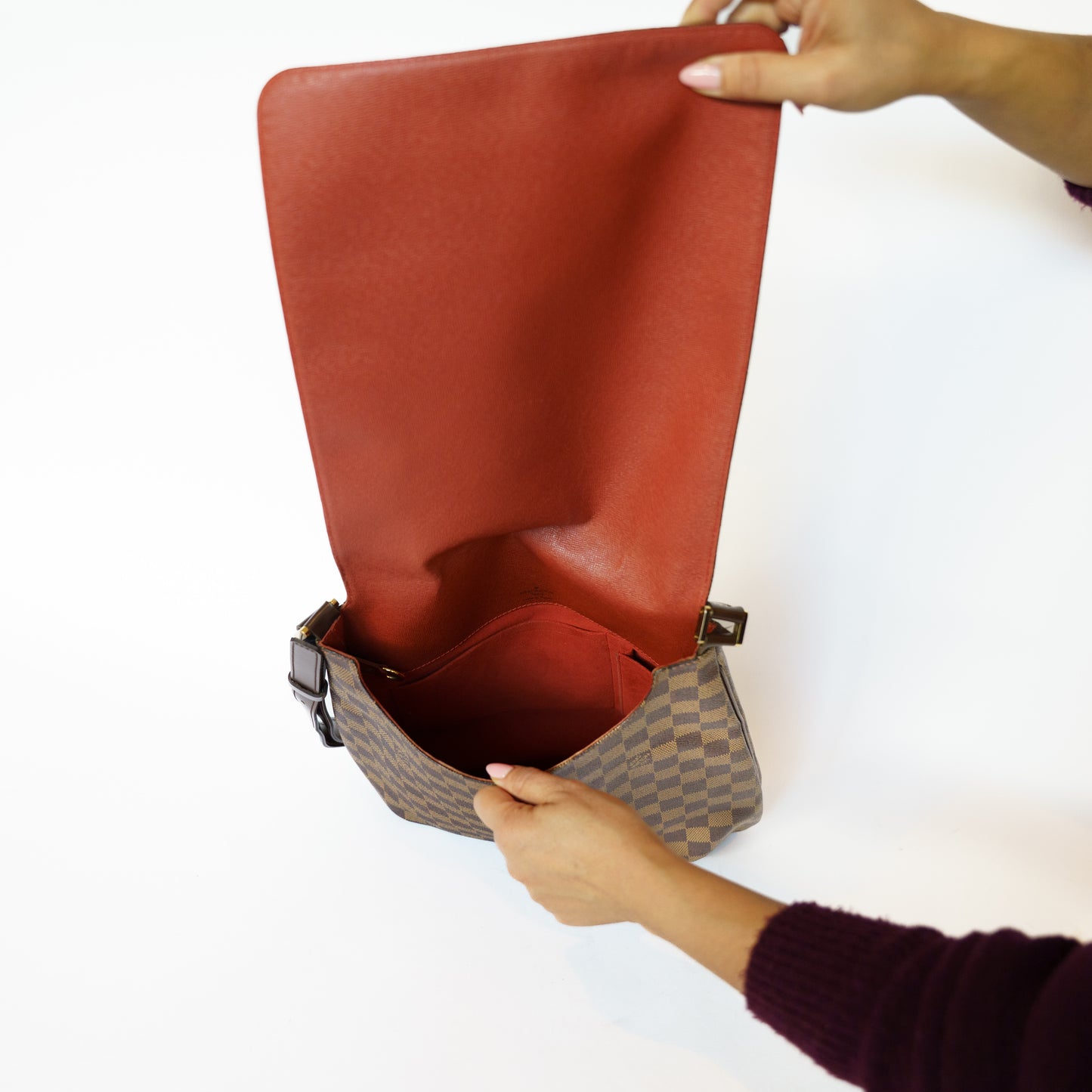 Louis Vuitton Musette GM Salsa in Damier Ebene 111225B13