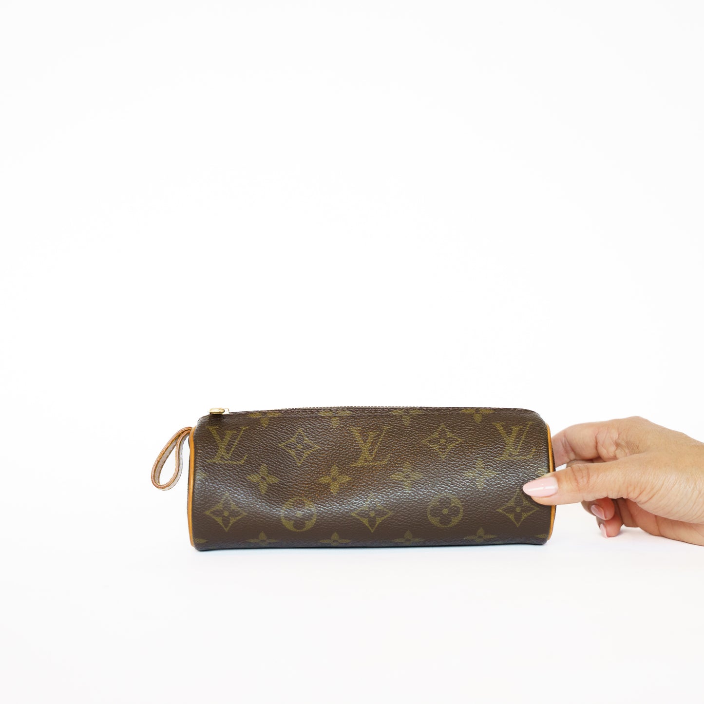 Louis Vuitton Trousse Rondo Pencil Case in Monogram Canvas 111225B16