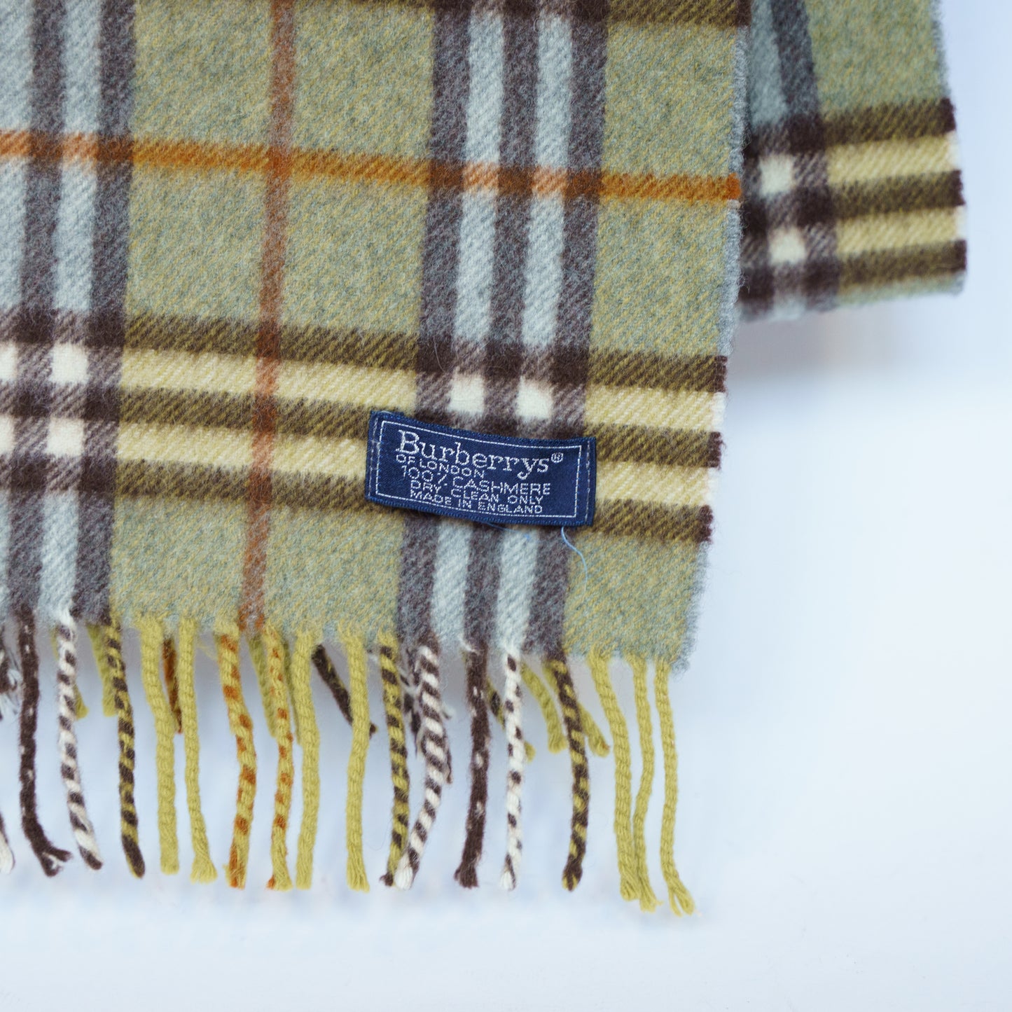 Burberry Scarf in Green Check 111225B26