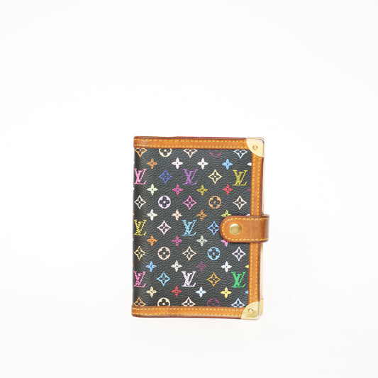 Louis Vuitton Agenda PM X Takashi Murakami in Multicolor Noir 111225B42