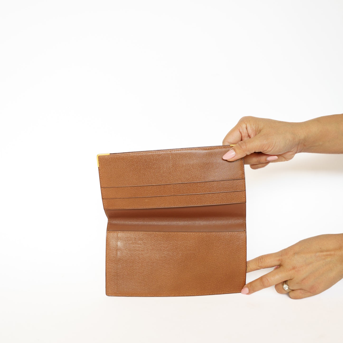 Louis Vuitton Vintage Bifold Long Wallet 864ET 111225B41