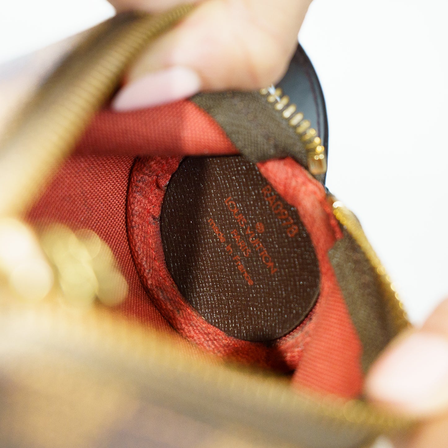 Louis Vuitton Golf Ball Case Japan Golf Cup 1998 in Damier Ebene 101225B100