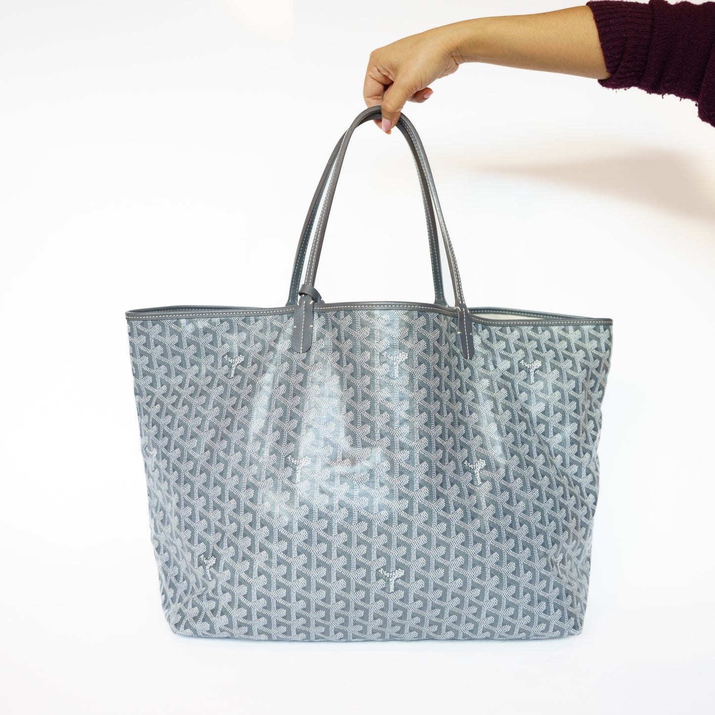 Goyard St Louis GM in Grey 111225B12