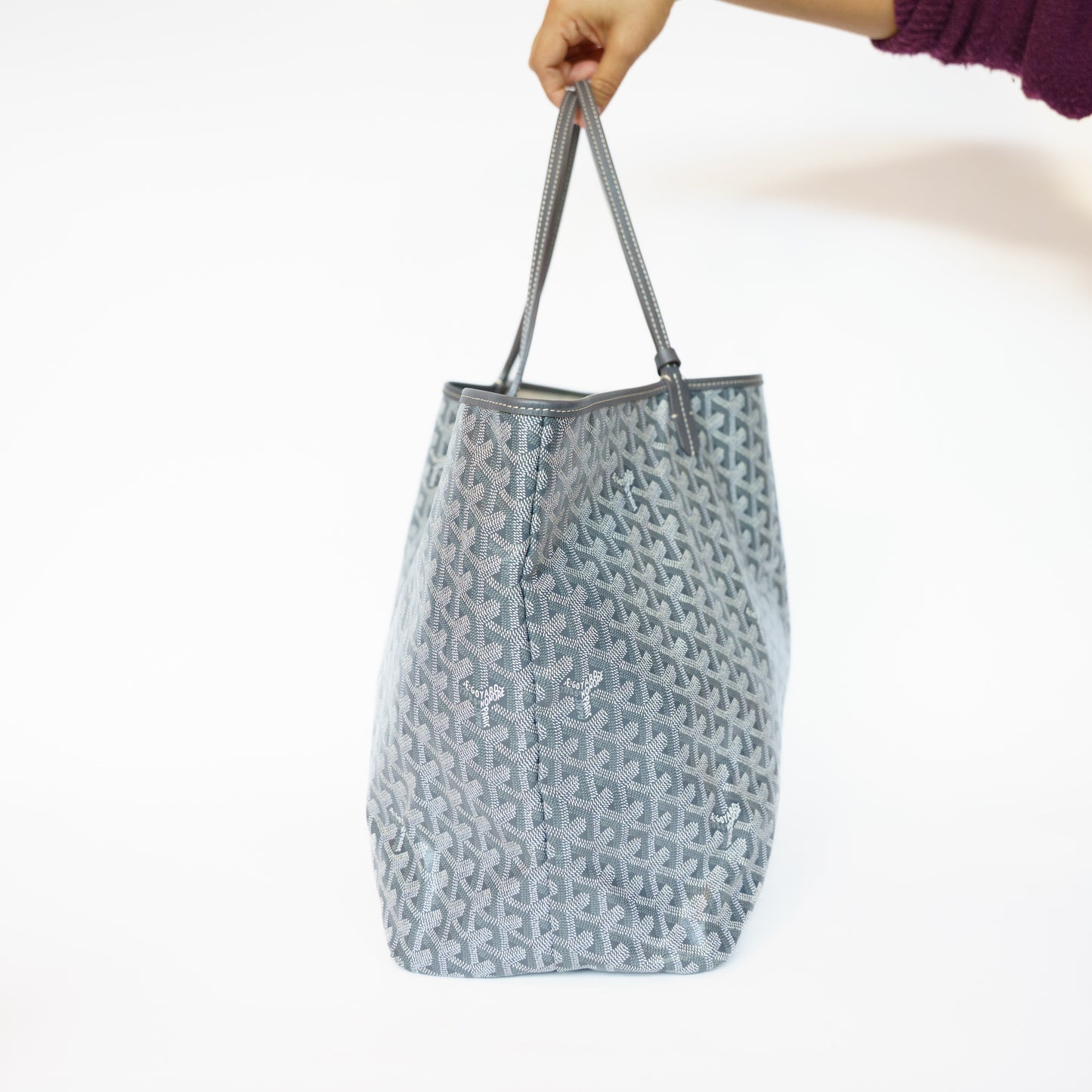 Goyard St Louis GM in Grey 111225B12